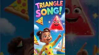 Triangle Song for Kids- learn Shapes #forkids #shapeslearning