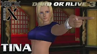 Dead Or Alive 3 (Xbox Series X) Tina Gameplay [Very Hard] - Story & Ending [4K 60FPS]