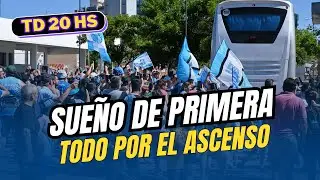 Banderazo: Estudiantes partió a la final y la hinchada explotó de emoción 💙🔥