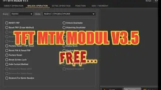 INSTAL TFT TOOL MTK V3.5
