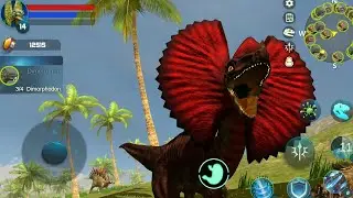 Best Dino Games - Dilophosaurus Simulator Android Gameplay