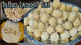 One Ladoo,Many Benefits💪Til, Gud Moongfali Traditional Winter Desi Sweet😋 Ayurveda Science Approved🤤