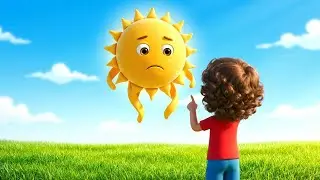 The Crying Sun Dropped Its Golden Rays | Nursery Rhymes for Kids & Baby Songs