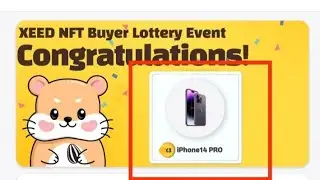 Xeed mining app big announcement - win I phone 📱 14 pro max