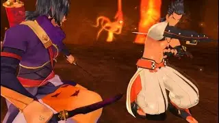 Rokurou Rangetsu vs Shigure Rangetsu