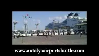 Antalya Airport Shuttle Bus Transfers to Sea Cruise Port