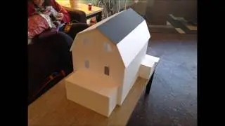 Amityville Dollhouse Part XI: 1st model I've ever build before the 2nd a year later