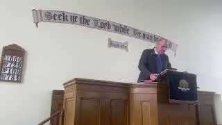 Draperstown Presbyterian Church, Rev Trevor Boyd, Obedience as Worship 1 Kings 8