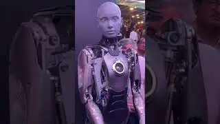 GITEX Dubai 2022 | Ameca Facial Expressions | Humanoid robot Ameca