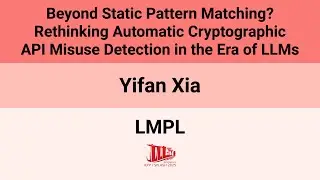 [LMPL'25] Beyond Static Pattern Matching? Rethinking Automatic Cryptographic API Misuse Detection(&hellip;)