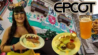 В меню Biergarten произошли НОВЫЕ ИЗМЕНЕНИЯ 🥨 Обзор обновленного меню еды в Disney World EPCOT на...
