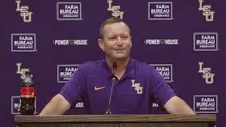 LSU Baseball Coach Jay Johnson - Aug. 27, 2025