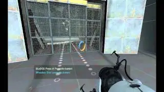 [SPOILERS] Portal 2 Ending Conversion Gel Glitch