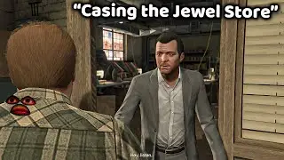GTA 5 Enhanced PC - Casing the Jewel Store - Mission 11
