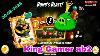 Angry birds 2 daily challenge today (30 aug 2025) (extra card bomb) 