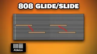 How to 808 Glide/Slide in Ableton Live 12