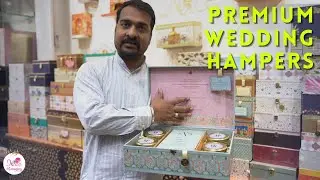 Luxury Wedding Hamper Boxes with Jars &ndash; Perfect for Gifting & Invitations