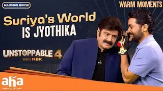 Partners in Crime: Surya & Jyothika  |  Unstoppable with NBK | ahavideoIN