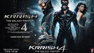 Krish 4 &ndash; The Galaxy Fighter | Alien Attack on Earth | Sci-Fi Cinematic Trailer || Animated movies 