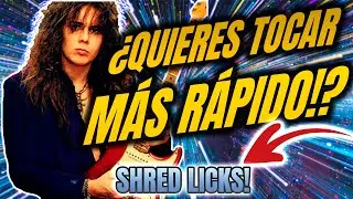 LICKS DE YNGWIE MALMSTEEN - EJERCICIOS DE GUITARRA PARA TOCAR RÁPIDO