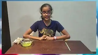 ಗುಳ್ಳೆಯೊಳಗೊಂದು ಗುಳ್ಳೆ l Bubble inside a bubble experiment by Ruchira l Chemistry experiment l