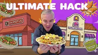 Лайфхак для приготовления хрустящей миски в стиле Chipotle-Taco Bell