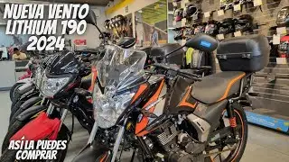 Nueva Vento Lithium 190 2024😱 // &iexcl;Asi la Puedes Comprar!🔥 // &iexcl;Muy Barata!💯