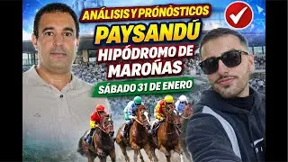 ANÁLISIS Y PRONÓSTICOS, ESPECIAL SINT Y MAROÑAS SÁBADO 31 DE ENERO
