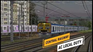 CENTRAL RAILWAY AC LOCAL | COOL JOURNEY l PART 1&nbsp;| MSTS l OPEN RAILS l KHANDESH ROUTE l MSTS l