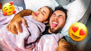 PRIMEIRA NOITE NA CASA DA MINHA NAMORADA!! * dormimos juntos 🥰 *