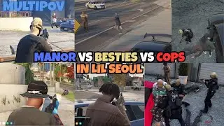Manor Try to Push Besties At The Cubby & Cops Pull Up | MULTIPOV | NOPIXEL 4.0 GTA RP