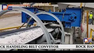 BELT CONVEYOR FOR ROCK HANDLING