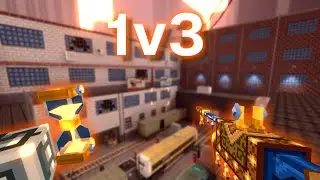 チームストライク ソロ1v3 無敵フルセ Chrono Set Team Strike Gameplay 【ピクセルガン3D】(Pixel Gun 3D)
