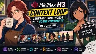 MiniMax H3 Context Loop Explained — Generate Long Videos with Scene Continuity in Comfy UI
