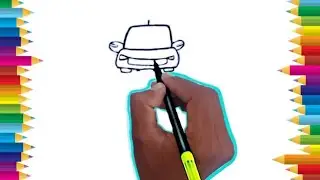 How To Draw a Car | Easy To Draw a car 🚘