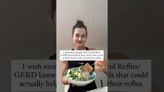 Some of my favorite reflux-friendly foods that can help soothe and heal your gut!