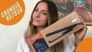GRUNDIG HS-7030 SAÇ DÜZLEŞTİRİCİMİ BİRLİKTE DENEYELİM | YENİ SAÇ ŞEKİLLENDİRİCİM, GRUNDIG, IONIC