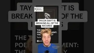 Taylor Swift is breaking all the records! #taylorswift #ttpd #celebrity