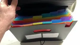 REVIEW ThinkTex Accordian File Organizer, 12 Pockets