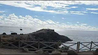 Live acum La plimbare din Los Cristianos catre Costa Adeje vreme buna+ 24°
