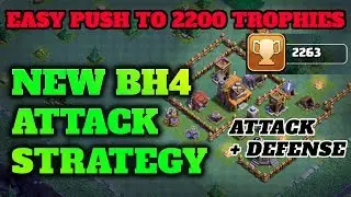 How to Attack in Builders Hall 4 (as New BH4) | BH4 Attack Strategy | Clash of Clans