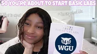 WHAT TO EXPECT FOR BASIC NURSING LABS WITH WGU