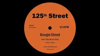 Boogie Street - 