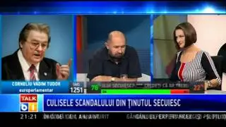 Corneliu Vadim Tudor, la Talk B1: In nicio tara din lume nu pot fi tolerate asemenea atacuri