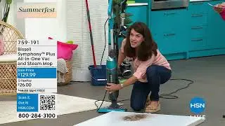 Bissell Symphony Plus AllinOne Vac and Steam Mop with Ac...