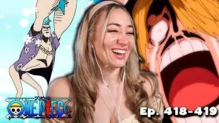 Хаос Соломенной Шляпы! 😂 - Реакция на 418 и 419 серии &laquo;Ван Пис&raquo;!
