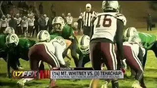 FFX: 1st Rd of the 2022 CIF Central Section football playoffs