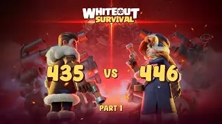 Whiteout Survival - SVS battle stage - 435 VS 446 (Part1) /#whiteout #whiteoutsurvival