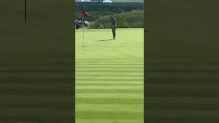 Collin Morikawa with that drip pace...from off the green.