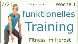 7/21🍁32 min. funktionelles Training | Fitness im Herbst, ohne Ger&auml;te